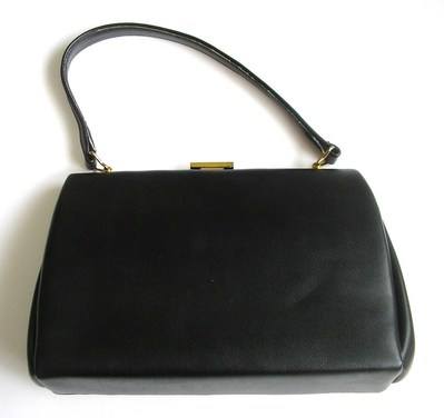 Elbief black lace handbag 004