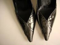 Renata dark pewter shoes size 5.5 007