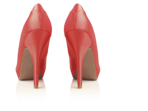 hallie red heels size6.5