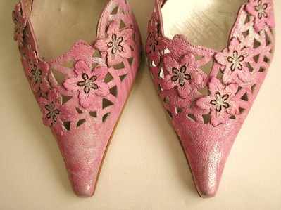 Gino Vaello pink shoes bag size 6.5 004