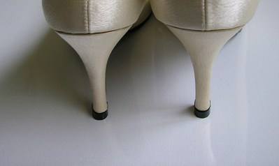 Jane Shilton ivory satin shoes beads size 4 005