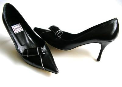 Renata shoes black scroll size4 001