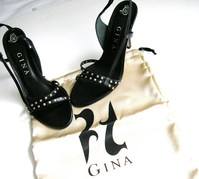 Gina blck strappy sandal studs size6.5 004
