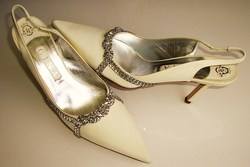 Gina Eva ivory and crystals bridal shoes 006