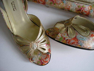 Sabrina Chic shoes matching clutch bag size 6 003